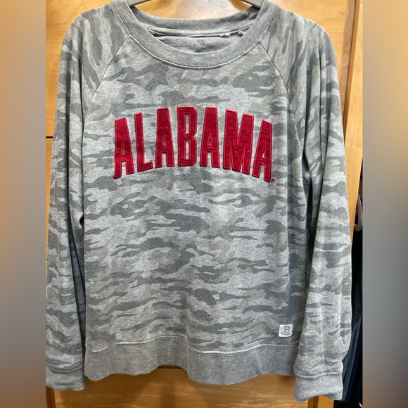 University of Alabama Camo Oversized Sweatshirt - Small - Picture 1 of 3